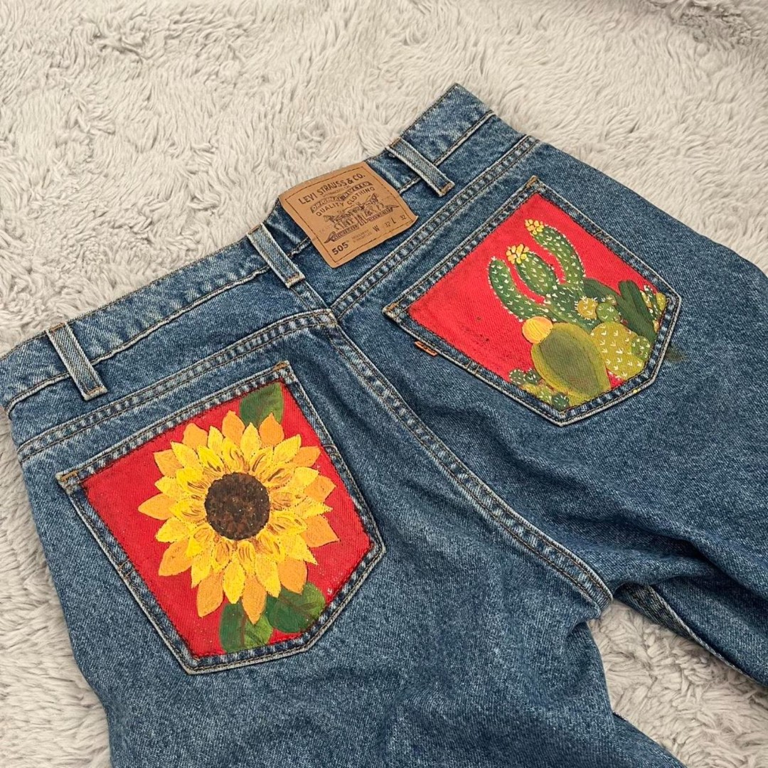 Vintage Custom Levi Jeans
