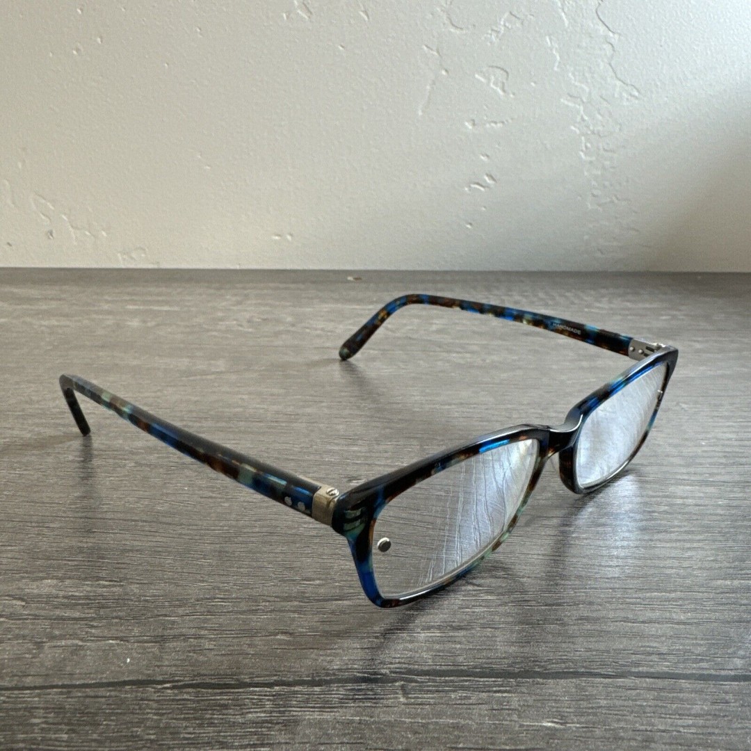 MODO Eyeglasses FRAMES ONLY LAPIS 6522 Brown Blue Tortoise 52 17 140 Handmade