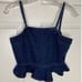 NWT Urban Outfitters Jean Cropped Peplum