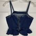 NWT Urban Outfitters Jean Cropped Peplum