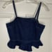 NWT Urban Outfitters Jean Cropped Peplum