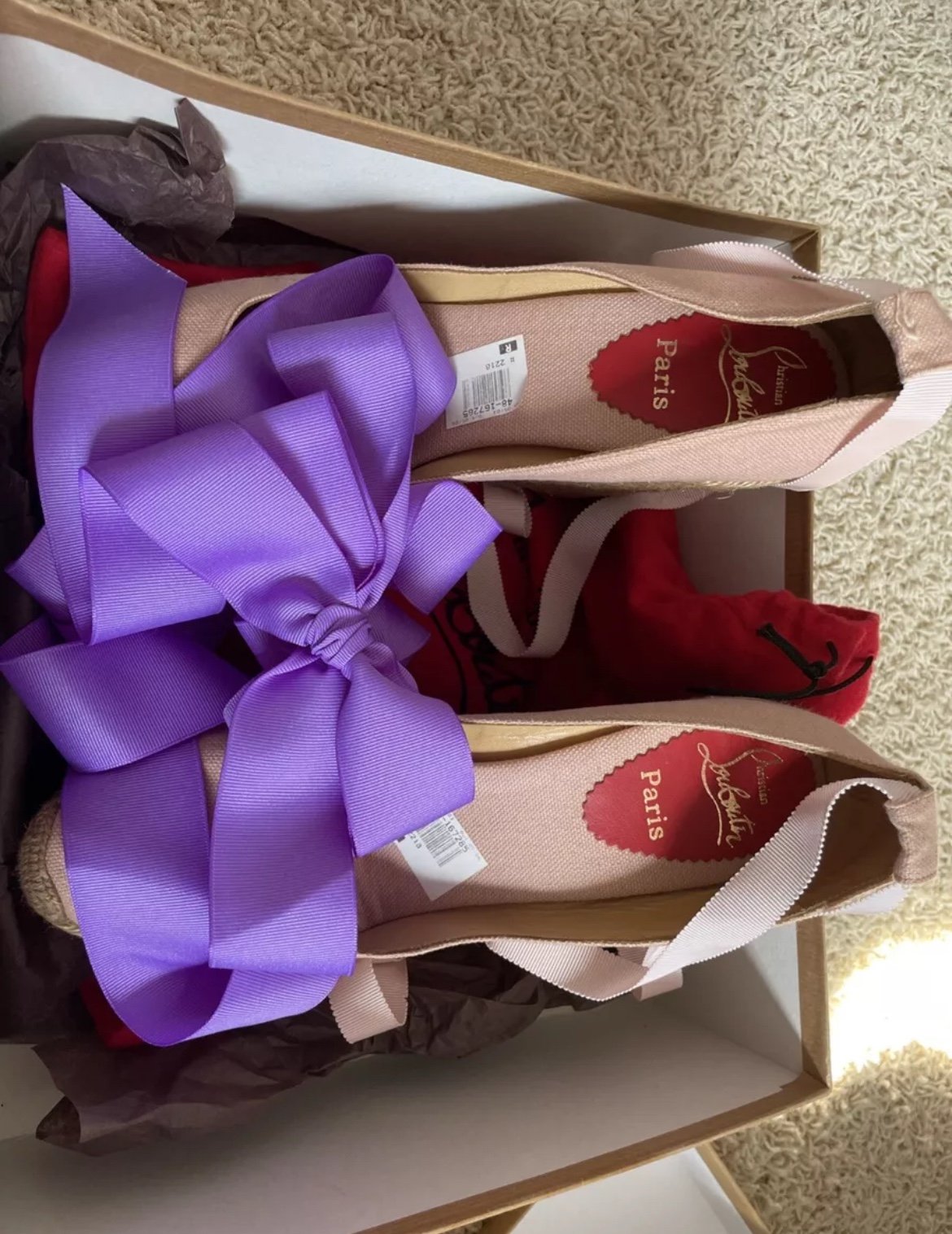 Christian Louboutin Canvas Pumps
