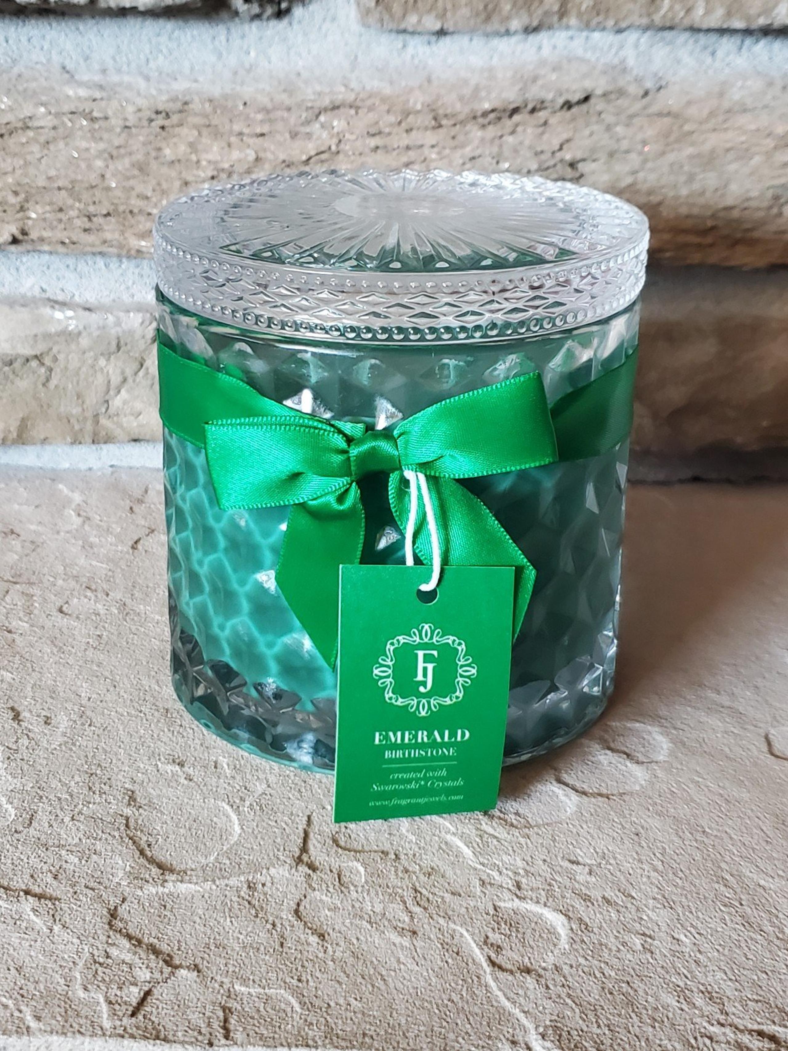 RINGLESS Fragrant Jewels May Birthstone Satin Candle