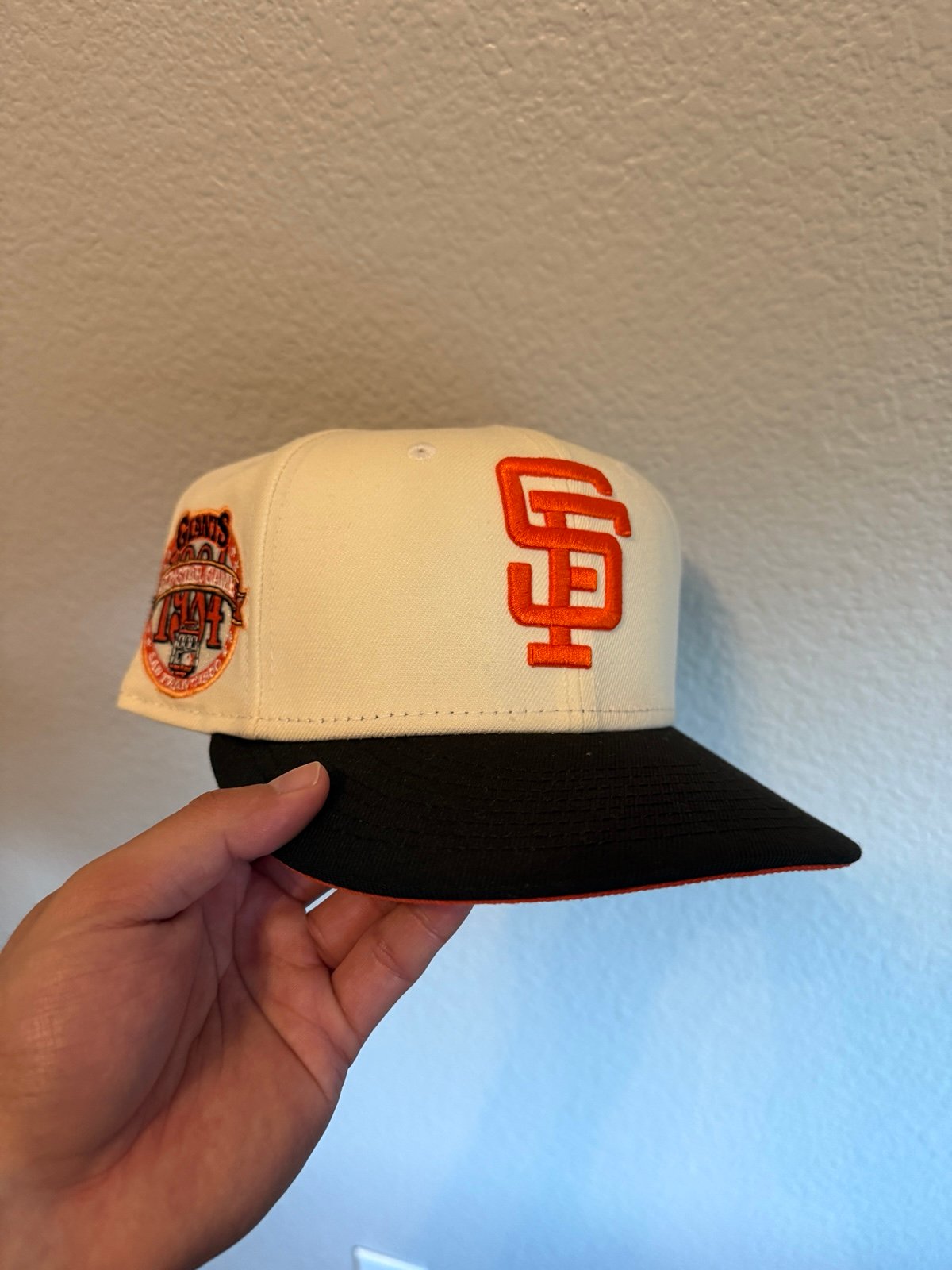 Topperz San Francisco Giants fitted Size 7 1/4