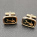 Celine Tie Pin, Tie Clip, Gold Cufflinks Set, Horse Design