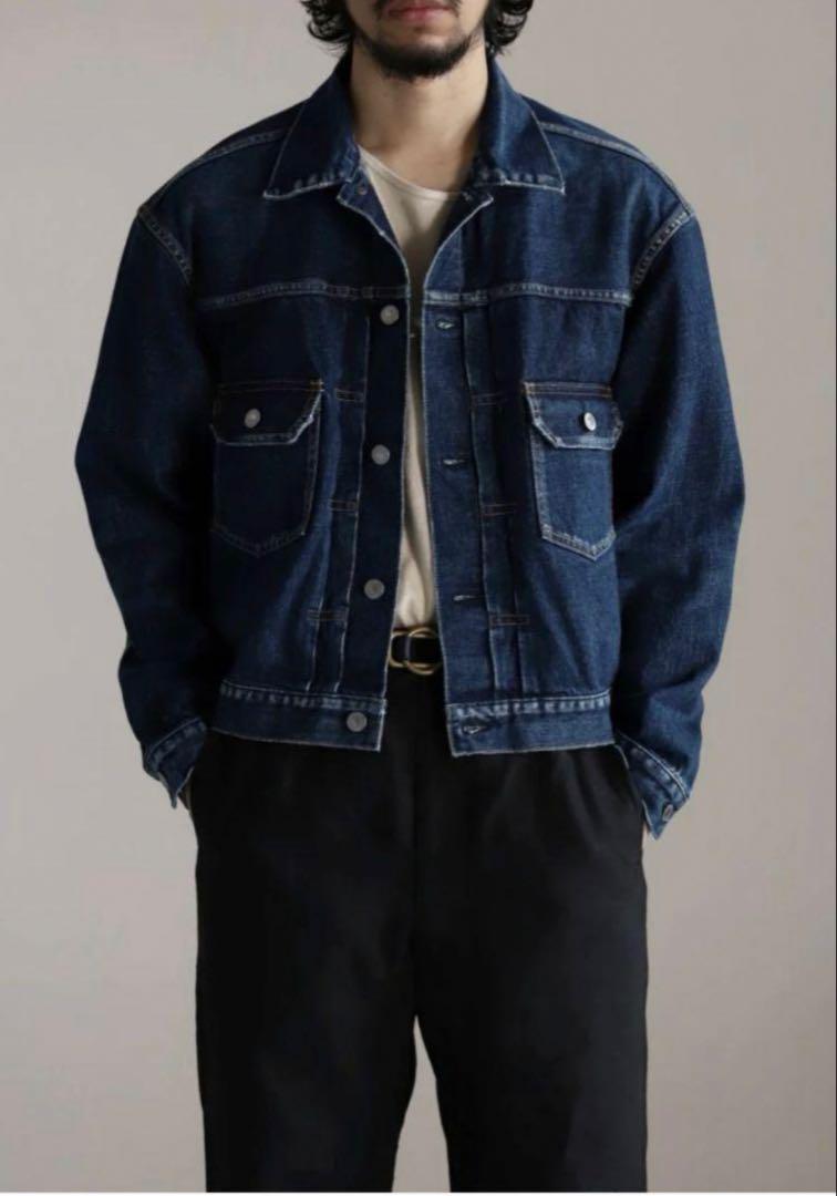 22AW A.PRESSE 2nd Type Denim Jacket Size 48