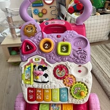 New Sit-to-Stand Learning Walker (Frustration Free Packaging), Pink