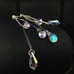 Crystal multicolor earrings women
