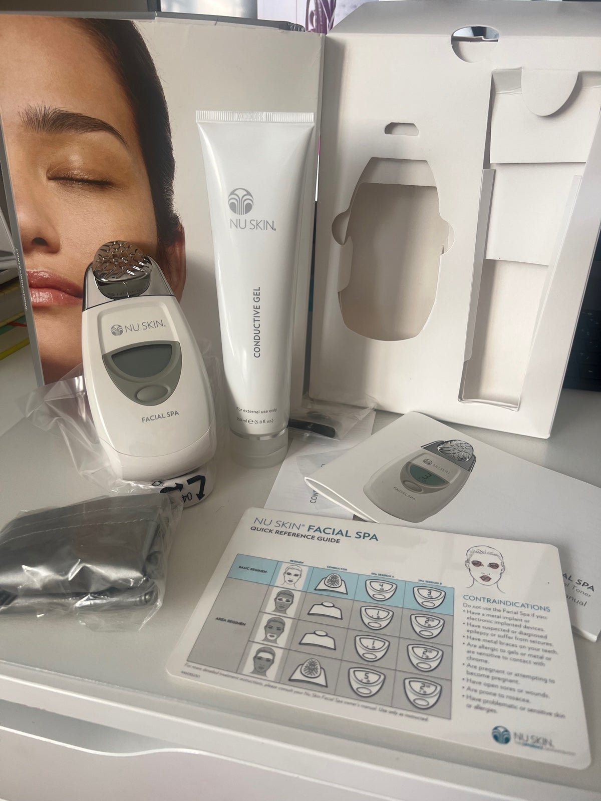 Nu Skin Facial Spa System Bundle Kit