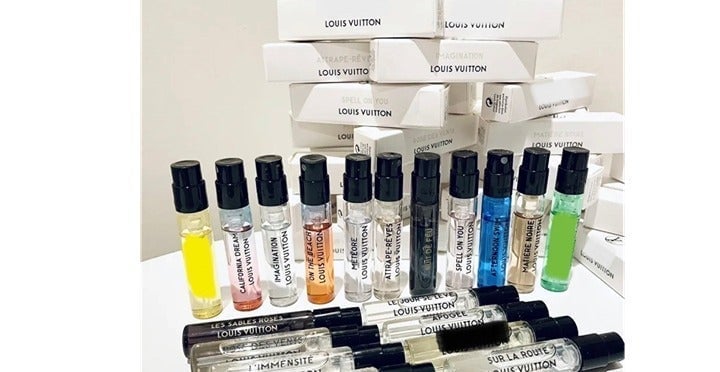 3 louis vuitton perfume samples 2ml