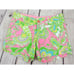 LILLY PULITZER Women's Callahan Shorts SIZE 2 Green / Pink Floral Print