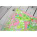 LILLY PULITZER Women's Callahan Shorts SIZE 2 Green / Pink Floral Print