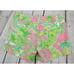 LILLY PULITZER Women's Callahan Shorts SIZE 2 Green / Pink Floral Print