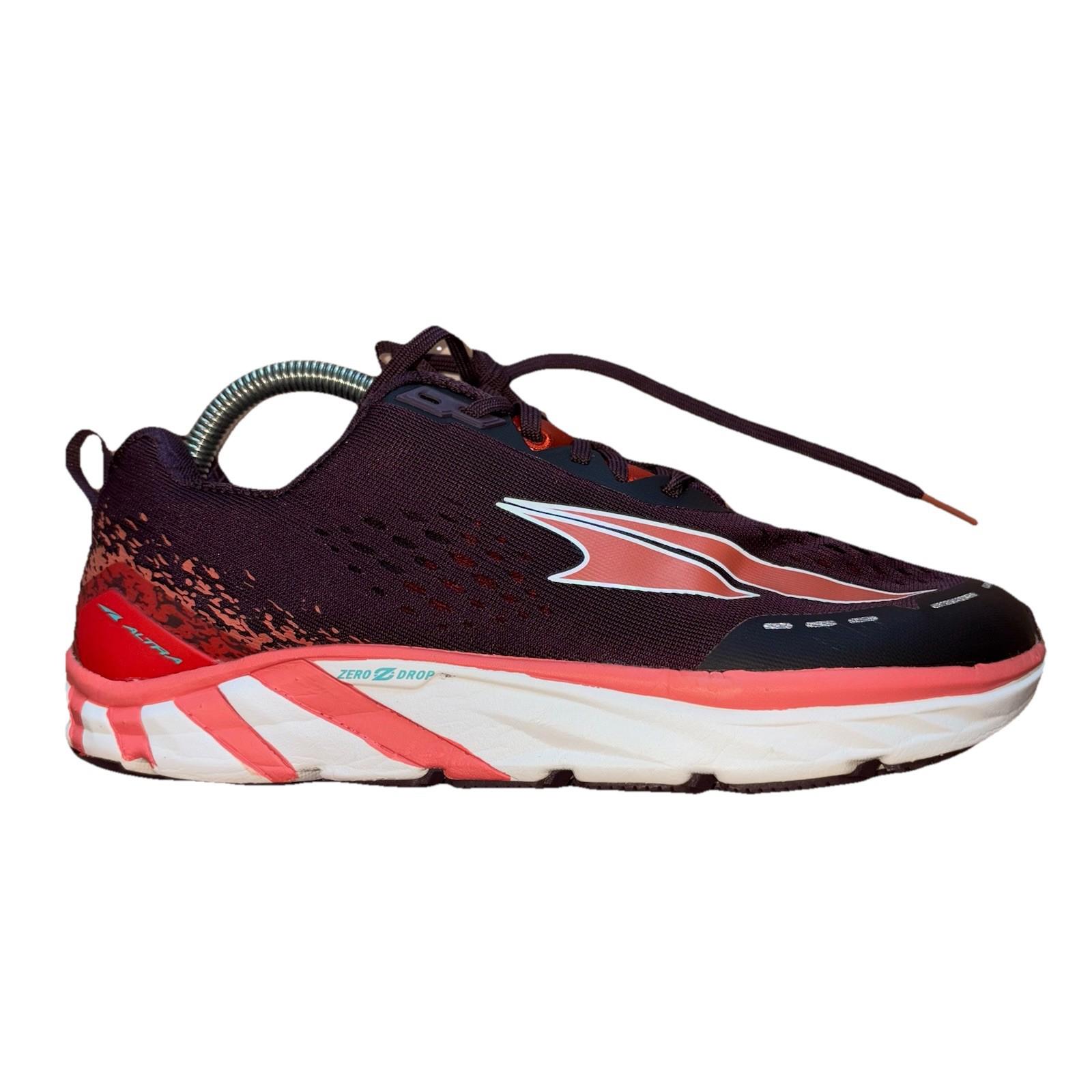 Womens 8.5 - Altra Torin 4 Zero Drop Running Shoes Size Plum Coral Pink, 22767