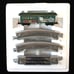 Thomas Kinkade Xmas Express Hawthorne Village Train Baggage Car & 16 Tracks