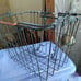 Vtg Bell Bicycle shopping Basket with handle bar rack and carrying handle