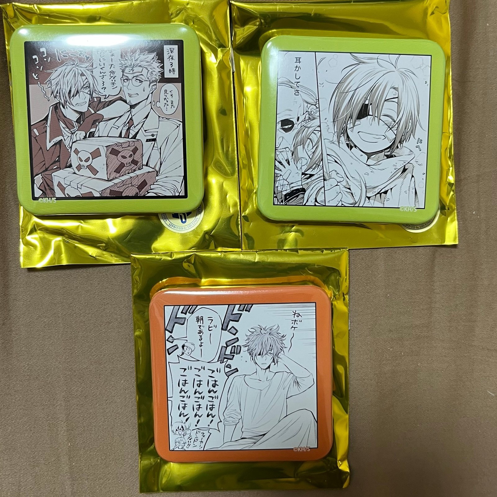 D. Gray-man Lavi exclusive square badge