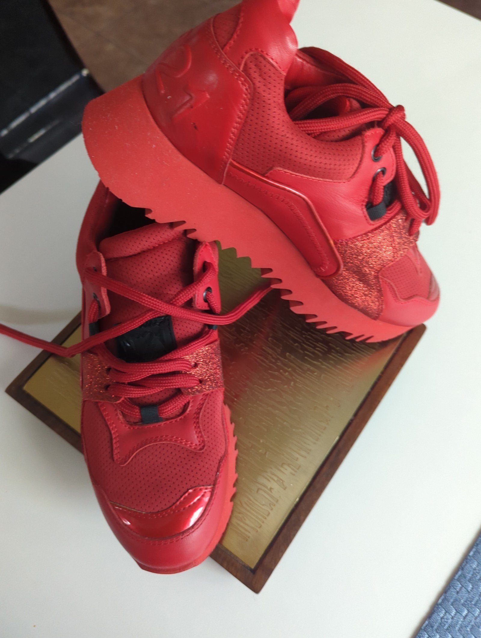 Red Women Sneakers N°21