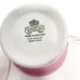 Vintage Aynsley Pink Rose Teacup & Saucer Set/Pink and Gold Cabbage Rose Design