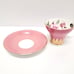 Vintage Aynsley Pink Rose Teacup & Saucer Set/Pink and Gold Cabbage Rose Design