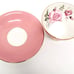 Vintage Aynsley Pink Rose Teacup & Saucer Set/Pink and Gold Cabbage Rose Design