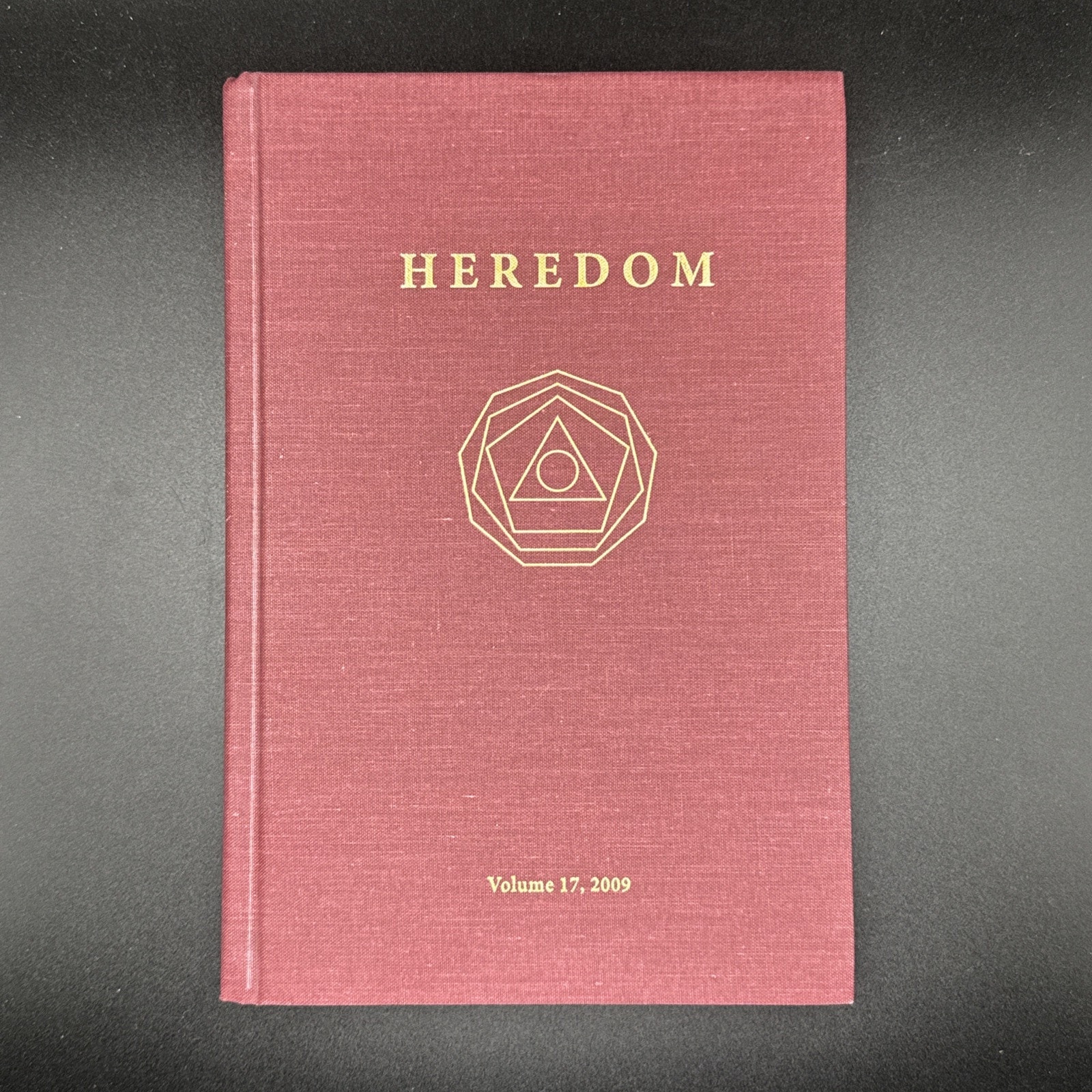 Heredom The Transactions of the Scottish Rite Research Society Volume 17, 2009