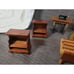 Vintage Dolls House Wood Furniture Lot Piano, Seeing Machine, Lamps, Cabinet...