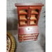 Vintage Dolls House Wood Furniture Lot Piano, Seeing Machine, Lamps, Cabinet...