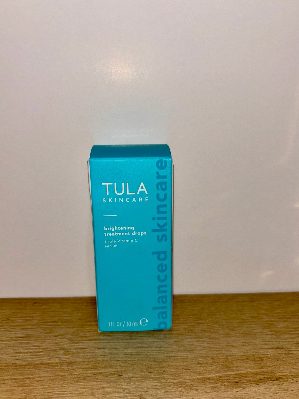 TULA SKINCARE brightening treatment drops triple Vitamin C serum 1 FL OZ new