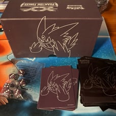Pokémon Phantom Forces ETB box and sleeves