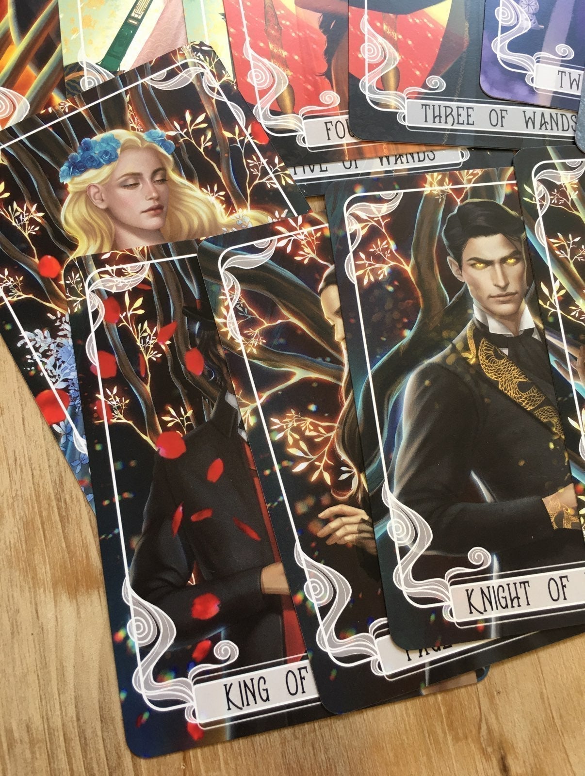 Fairyloot WANDS Tarot Card Set of 14 Total