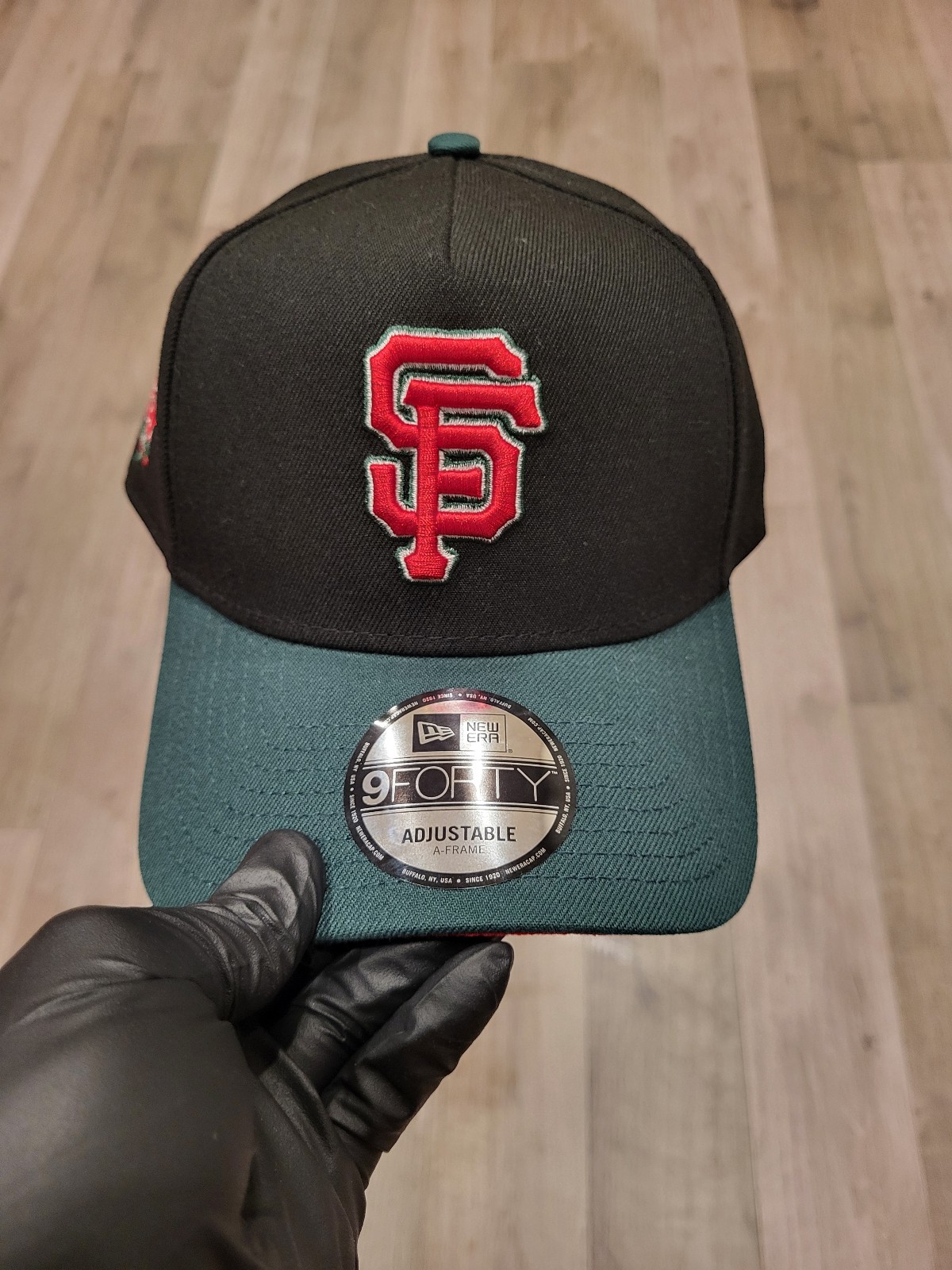 San Francisco Giants New Era 9FORTY A-Frame 25th anniversary snapback MLB Cap