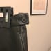 Clio 100% leather high waisted pants