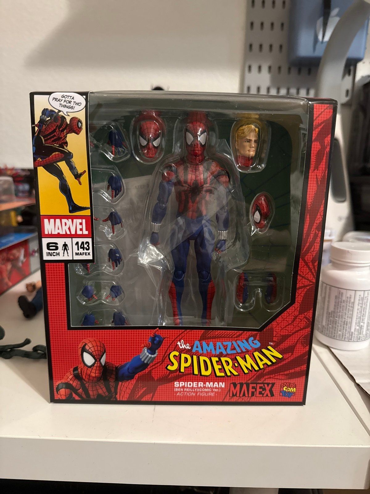 Mafex Spiderman Ben Reilly new and sealed