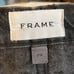 Frame Womens High-Waisted Tapered-Leg Inkwell Jeans Size 29 Black Casual Denim