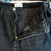 Frame Womens High-Waisted Tapered-Leg Inkwell Jeans Size 29 Black Casual Denim