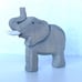 Hand Carved Wooden Elephants set of 3