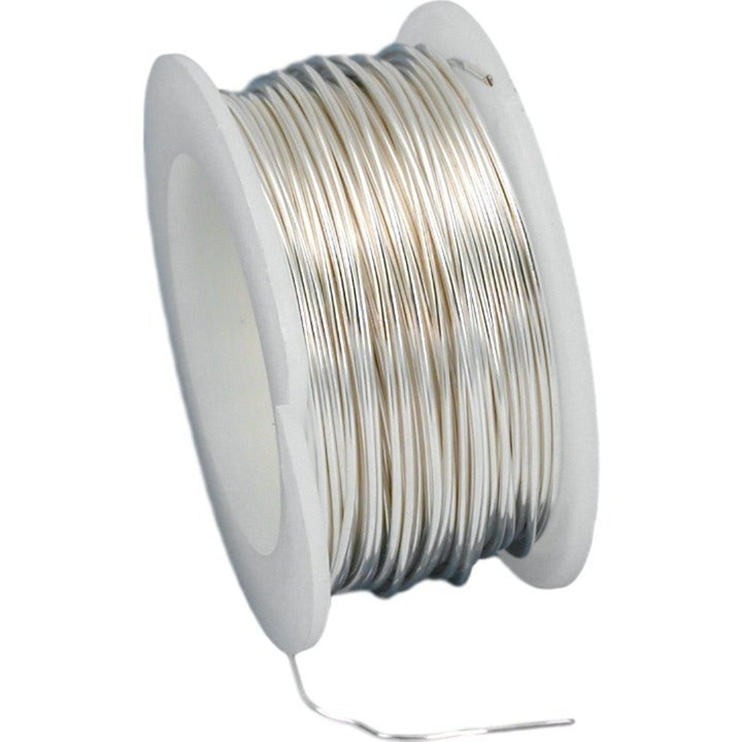 Artistic Wire Craft Non Tarnish Silver Plated 22 GA 8Yd