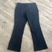 Talbots Flawless Five Pocket Flare Jeans Black Plus Sz 18W