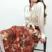 Vintage Hand-Dyed Silk Skirt
