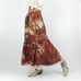 Vintage Hand-Dyed Silk Skirt