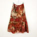 Vintage Hand-Dyed Silk Skirt