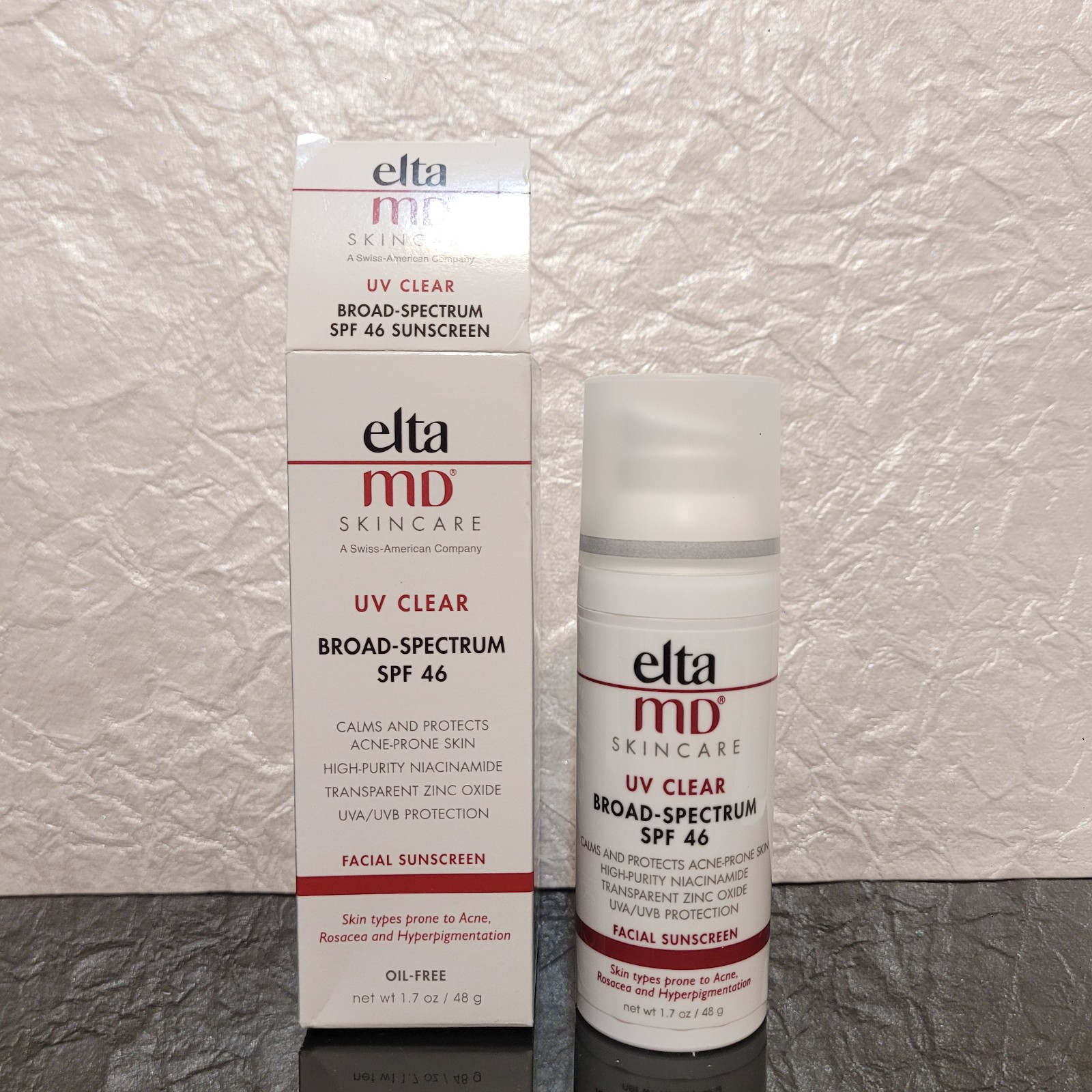 EltaMD UV Clear SPF 46 Facial Sunscreen – Broad Spectrum, Oil-Free, 1.7 oz – New