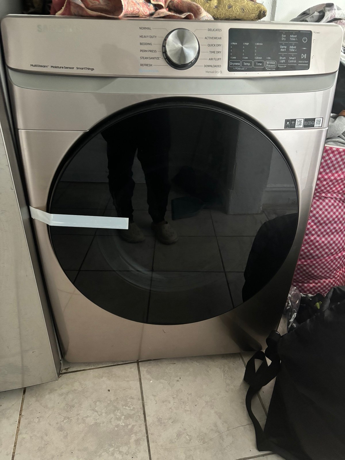 Washer and dryer