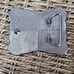 Vintage western cowboy cowgirl art stone belt buckle