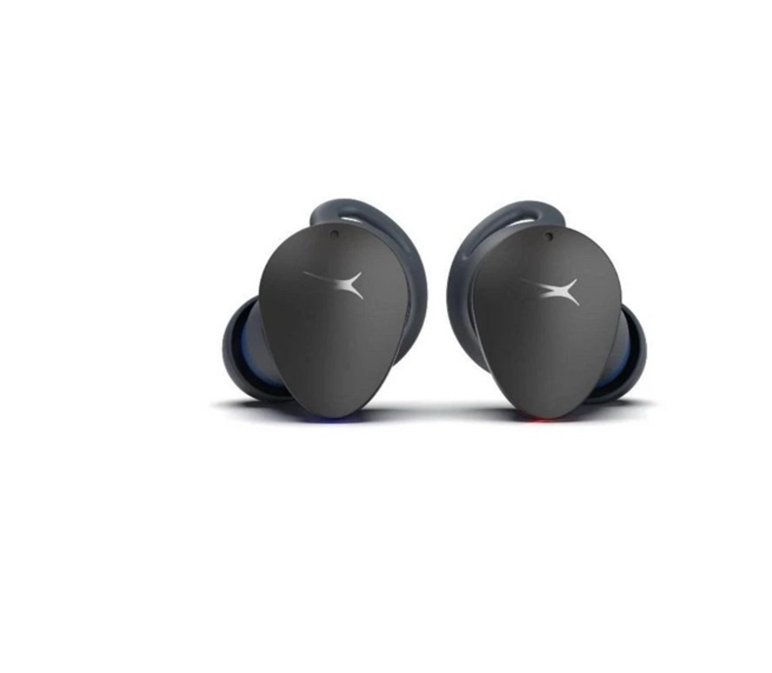 New Altec Lansing NanoBuds Sport Wireless Bluetooth Earbuds - Black -