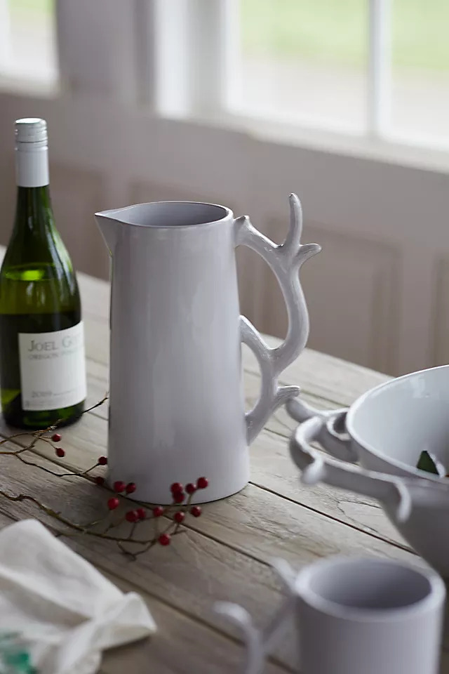 Anthropologie Antler Pitcher NEW