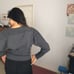 All Saint Detailed Dolman Sweater crop