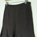 Eileen Fisher Wool Mini Skirt Brown Flare Pull On Elastic Waist Size PP 2/4P
