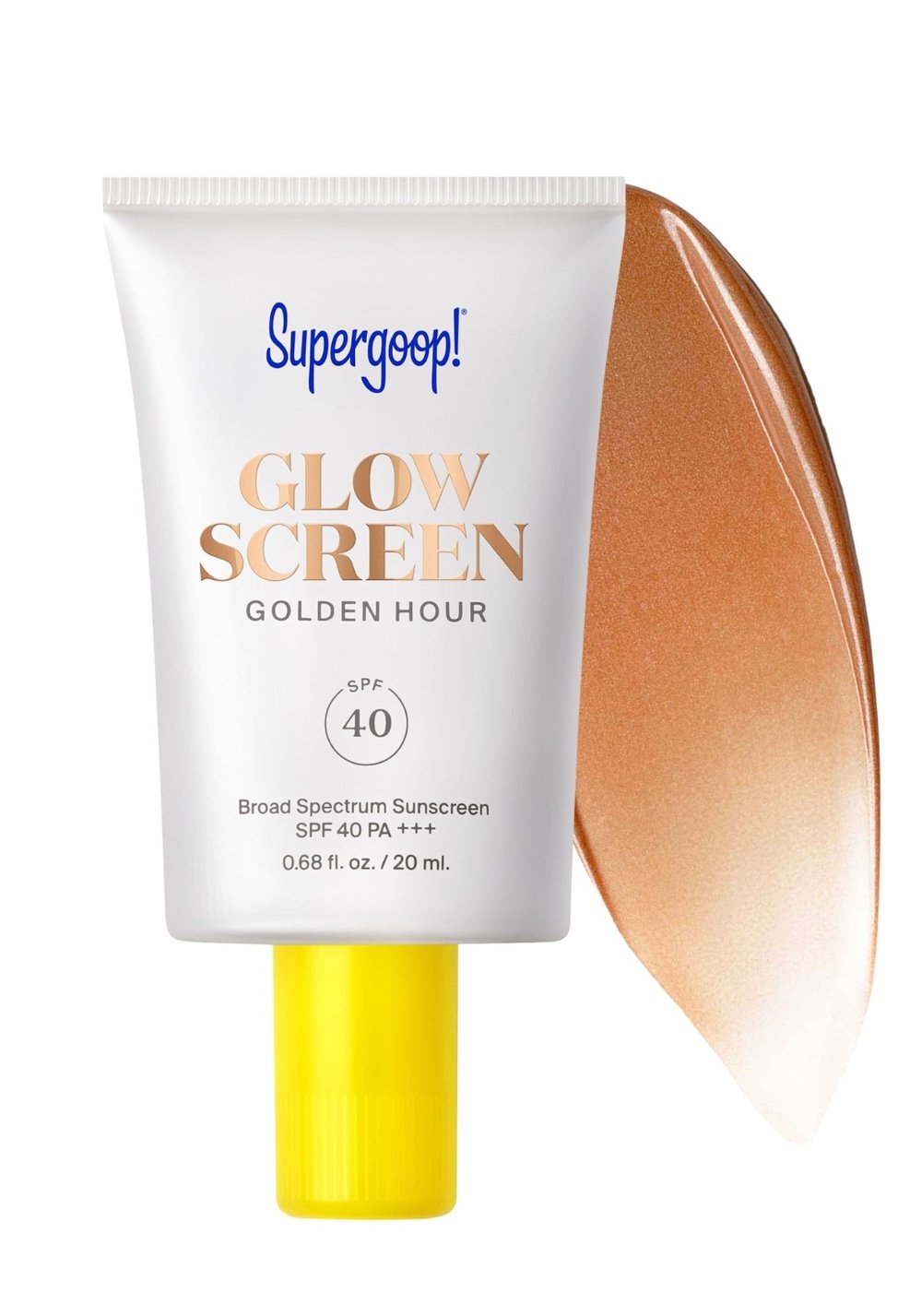 Supergoop Glow Screen Golden Hour, 2 x 20 mL each